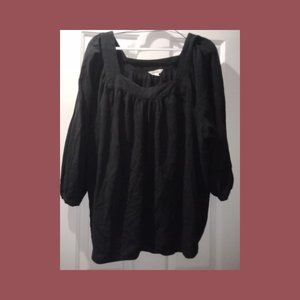 Terra & Sky Peasant Blouse